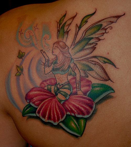 Természetes Fairy Tattoo