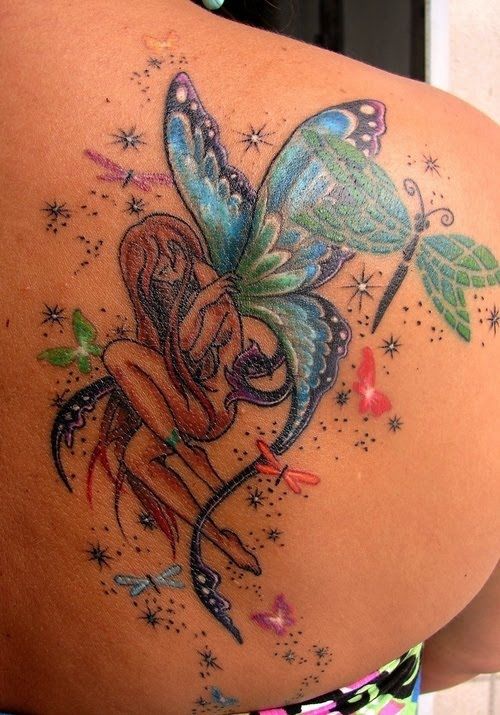 Pillangó Fairy Tattoo