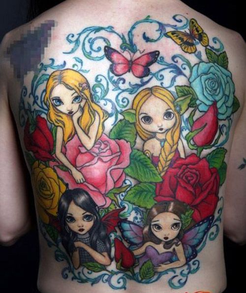Világ of Fairies Fairy Tattoo