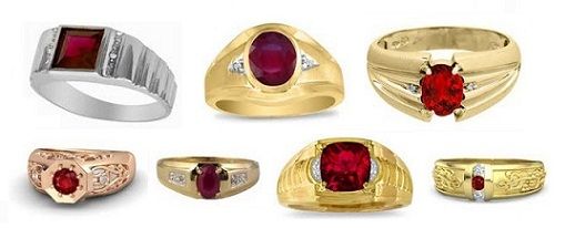 ruby rings