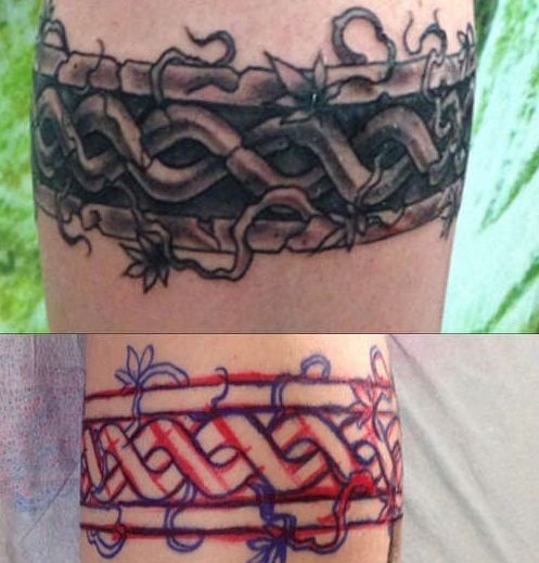 Geriausia Armband Tattoo Designs With Meanings-edited15