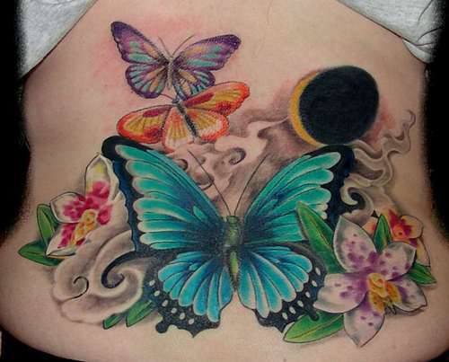 Wild Butterfly Tattoos