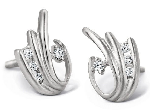 platinum-earrings-with-channel-set-diamonds