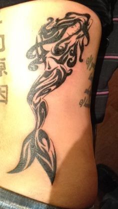 Törzsi Mermaid Tattoo
