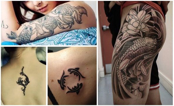 žuvis tattoo designs