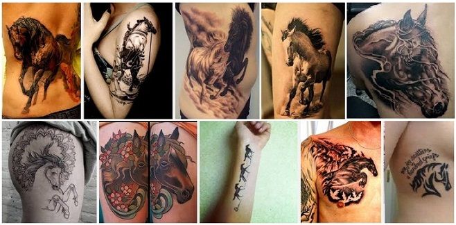konj tattoo designs