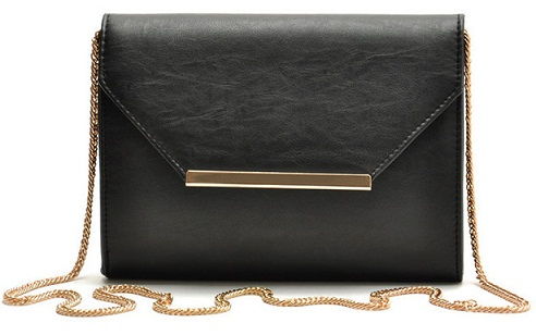 Negru Small Handbags in Leather