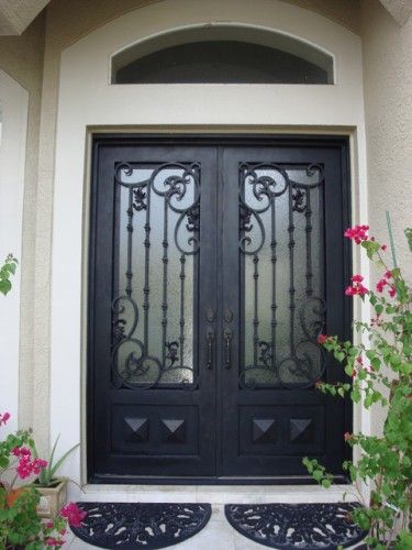 Varnost Wrought Iron Door