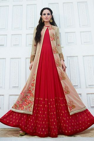 15 Stylish and Beautiful Red Frocks with Images | Styles At Life