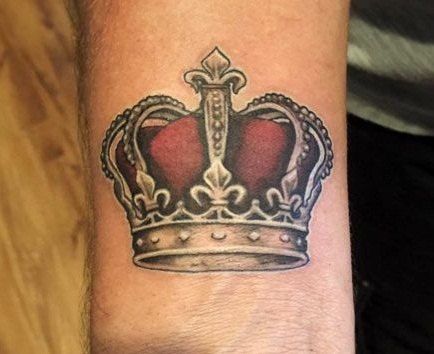 rege Crown Tattoo