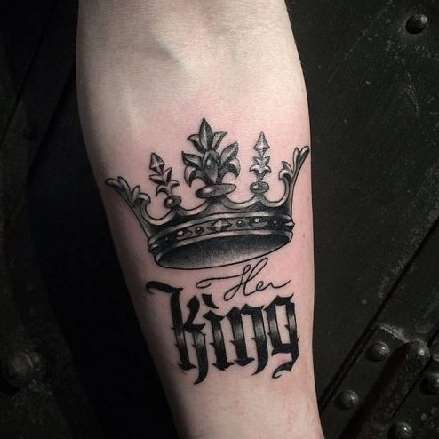 Njena King Tattoo