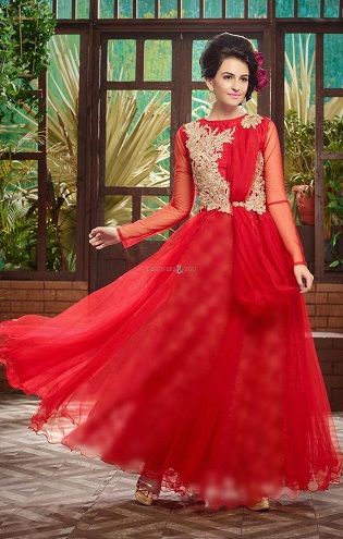 15 Stylish and Trendy Gown Frocks for Women and Kid Girl | Styles At Life
