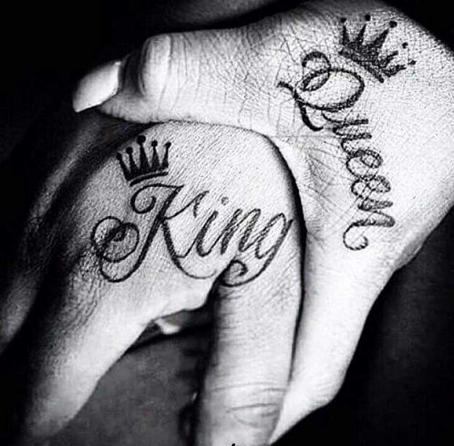 Încheietura King and Queen Tattoo