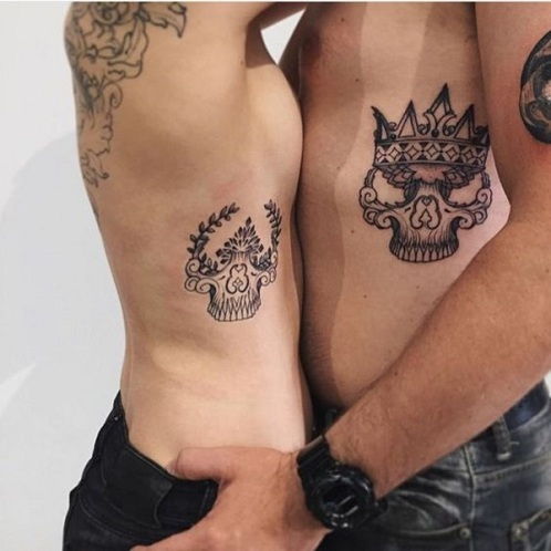 15 Stylish King And Queen Tattoos for Couples | Styles At Life |  Recruit2network