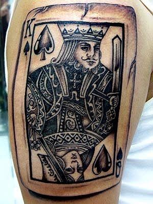 karalius card tattoos design