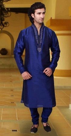 15 Traditional and Trendy Blue Kurta Pajama for Gents | Styles At Life