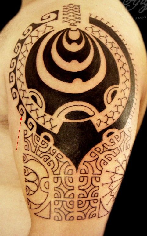 óceán Maori Tattoo