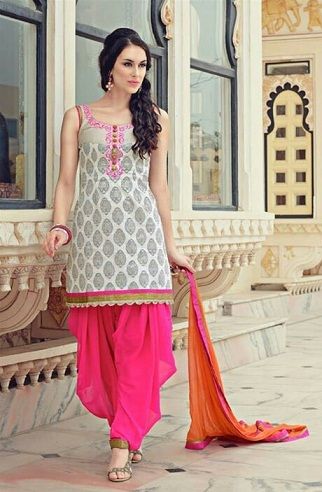 Bombaž stylish Punjabi Salwar Suit