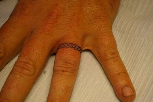 Ring tattoos for couples