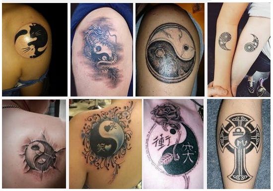 yin yang tattoo designs