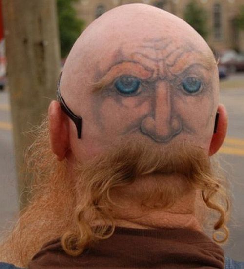 Back Head Tattoos