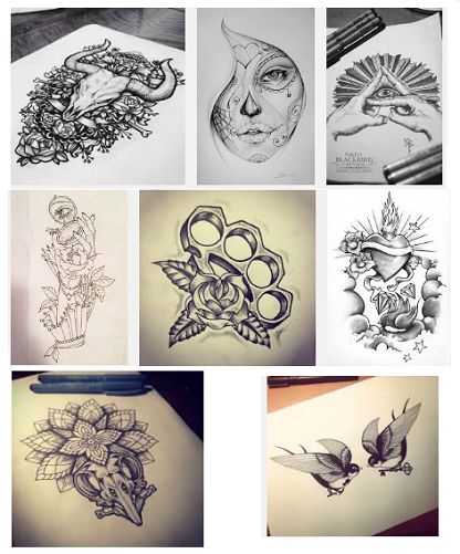 Tatuiruotė sketches 1