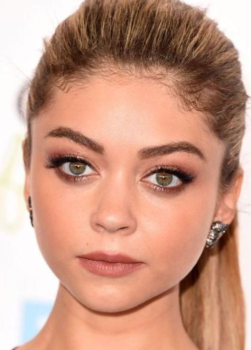 Geriausia celebrity makeup looks for green eyes_09