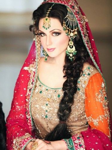 Különböző Indian Bridal Hairstyles3