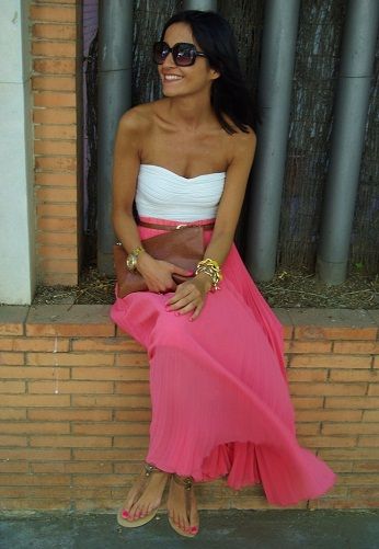  Pink Allure - Best Maxi Skirts For Girls And Women