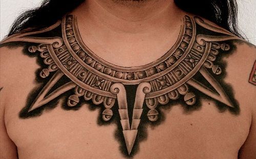 Necklace Tattoo design