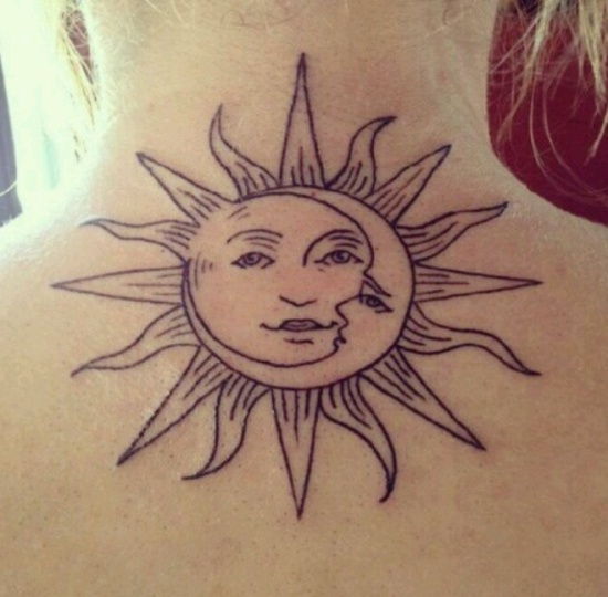 Sun tattoos
