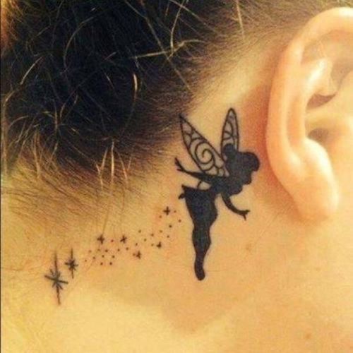 Stars and the angel Tattoo