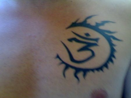 Polovica Sun Om Tattoo