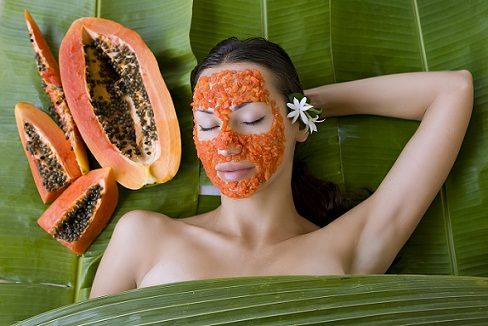 tippek for face whitening 7 papaya fack