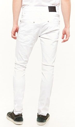 Cele mai recente modele de blugi albi pentru bărbați și femei Stiluri de viață