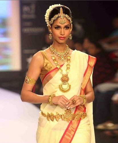 A Sleeveless South Indian Bridal Blouse