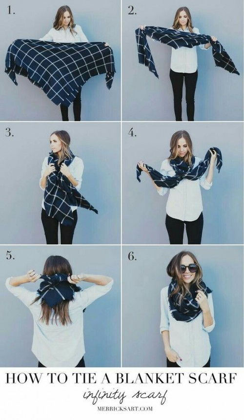 20 Nasveti za slog o tem, kako nositi šal