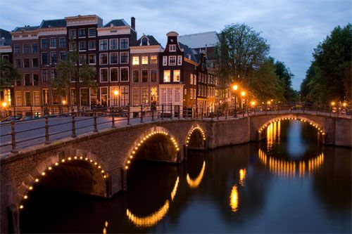 Amsterdamas the capital city of Netherlands