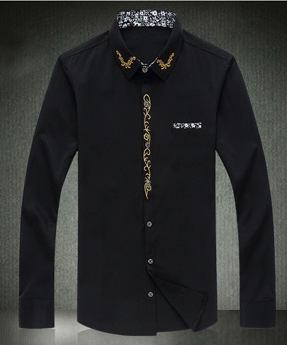Kostiumas Designed Black Shirt