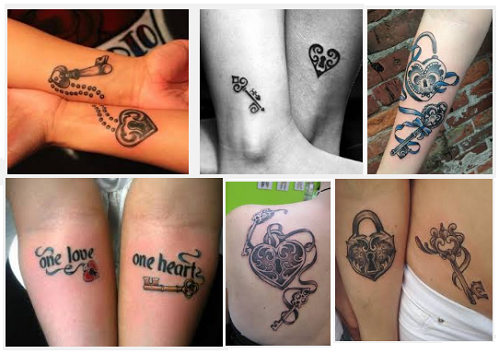 -cheie-tatuaj-design best-lock-și