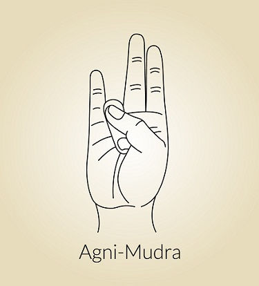 Yoga Mudras Agni Mudra