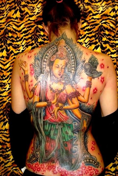 Religios Body Art Tattoos