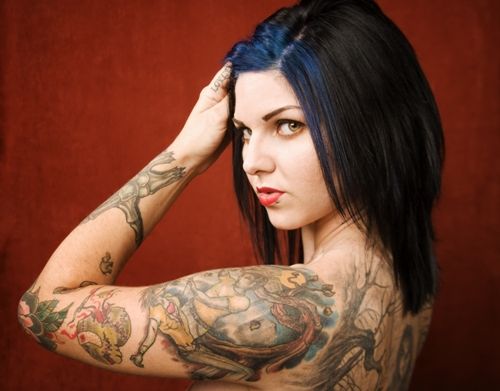 braţ body tattoo for women