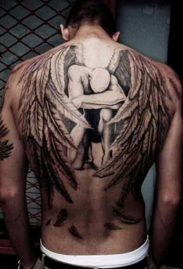 Artistic canvas style Angel