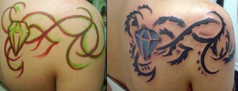 szőlő-és gyémánt-tattoo-design-22