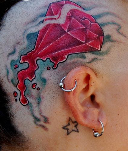 25 cele mai bune modele de tatuaje Diamond cu semnificatii