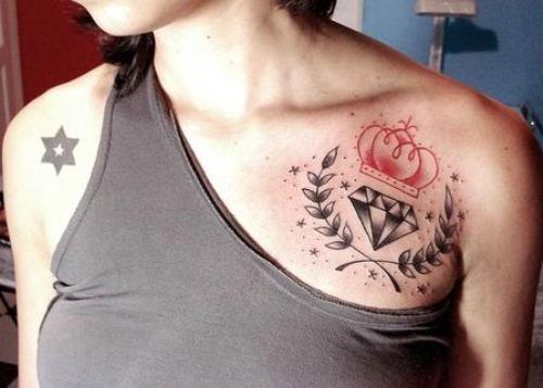 25 Legjobb Diamond Tattoo Designs Meanings
