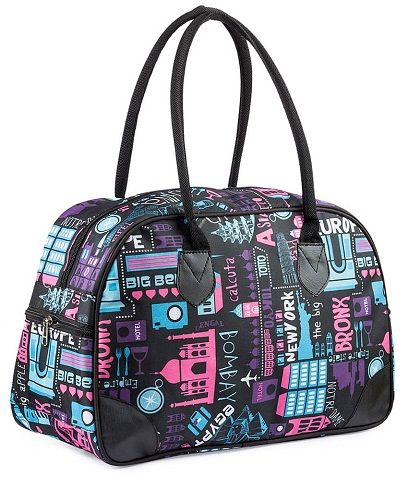 Violetinė Small Travel Bag for Women -6