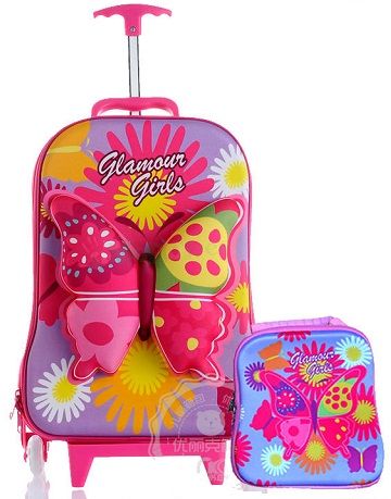 Mielas Wheeled Travel Bags for Girls -9