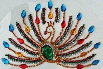 kundan-motif-peacock-rangoli19